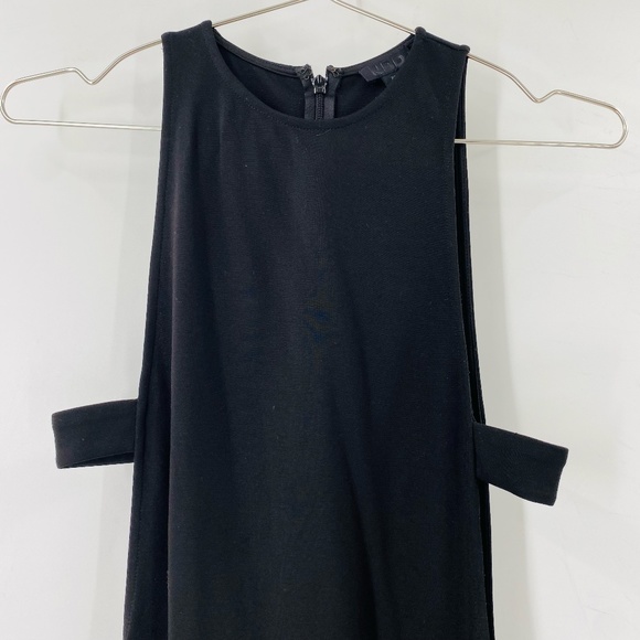NBD Late Night Gown Side Cut Outs Maxi High Neck Black Size XS - Picture 4 of 11